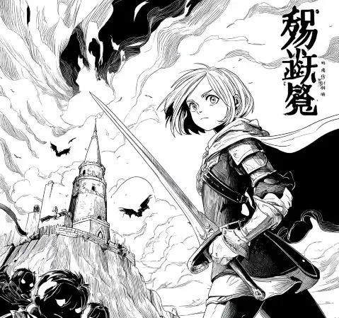 热血题材人气漫画封面